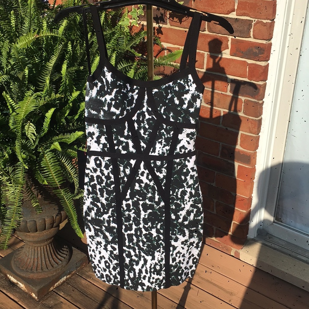 Bebe alpine cat corset dress size XS